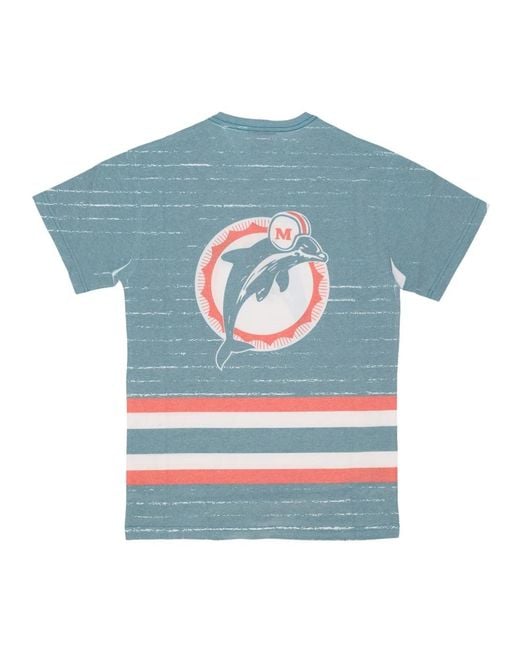 Mitchell & Ness Blue T-Shirts for men