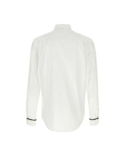McQueen White Casual Shirts for men