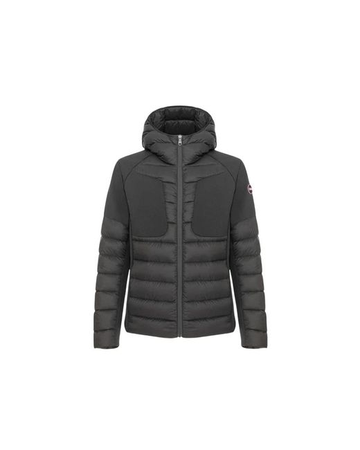 Colmar Jassen ,Grijs ,Polyester Gewatteerde Winterjas Met Capuchon in het Black voor heren
