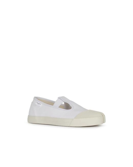Shoes > flats > loafers Maison Margiela en coloris White