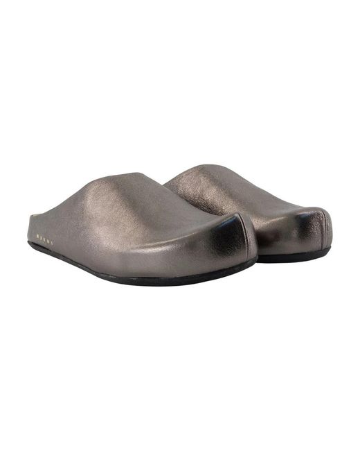 Marni Gray Mules for men