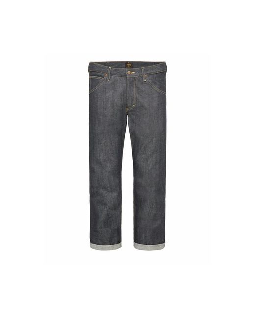Lee Jeans Gray Straight Fit Jeans for men