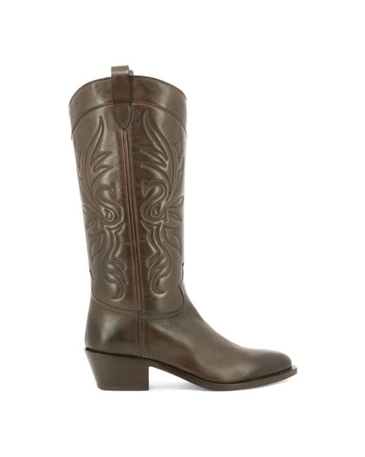 Sartore Brown Cowboy Boots