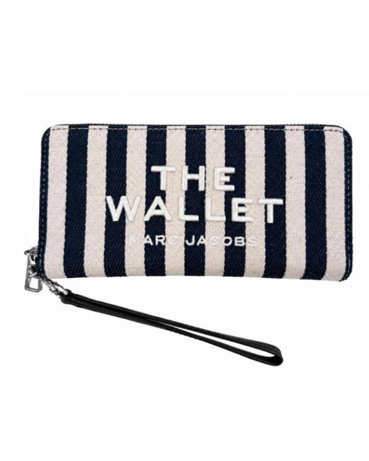 Marc Jacobs Blue Top Zip Multi Wallet