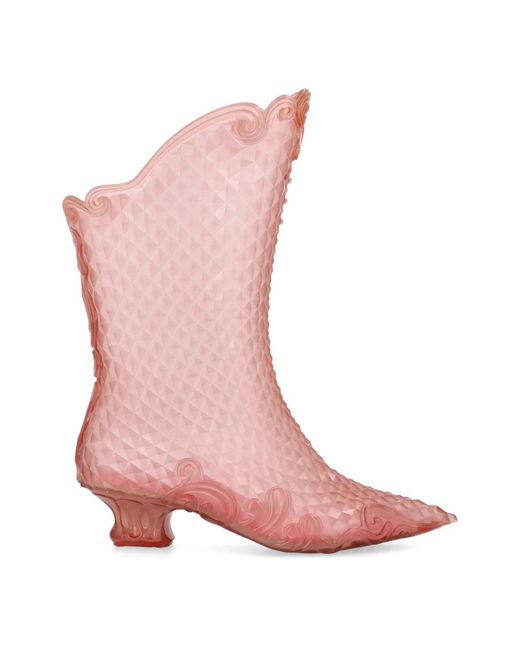 Y. Project Pink Heeled Boots