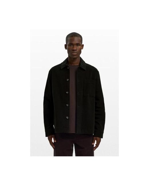 Light Jackets di SELECTED in Black da Uomo