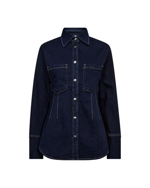 co'couture Blue Shirts