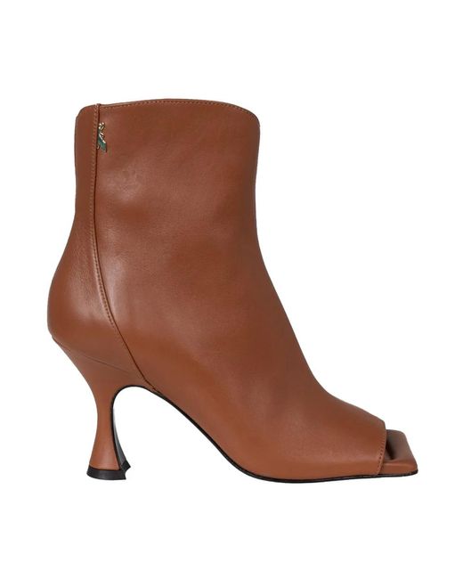 Heeled Boots Patrizia Pepe de color Brown
