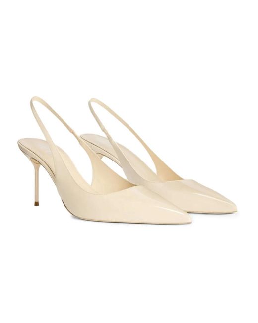 Paris Texas White Pumps