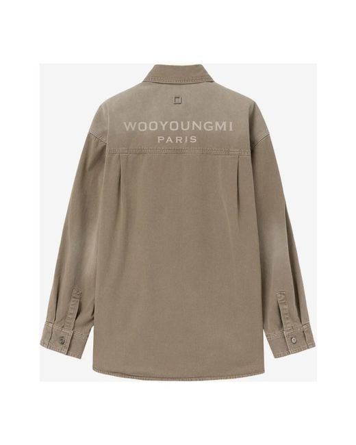 Wooyoungmi Natural Denim Shirts for men