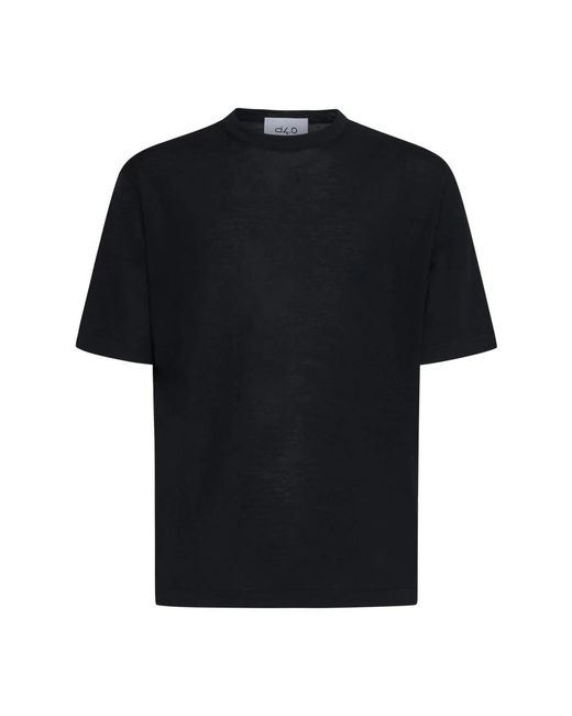 D4.0 Wool Sweater in het Black voor heren