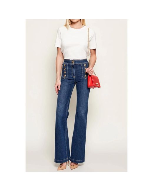 Elisabetta Franchi White T-Shirts