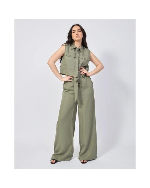 GAUDI Green Grüne Weite Hose