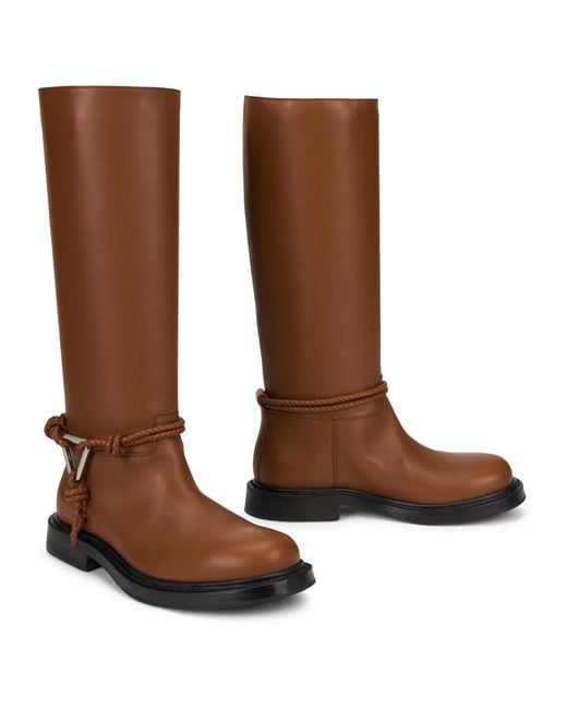 Bottega Veneta Brown High Boots