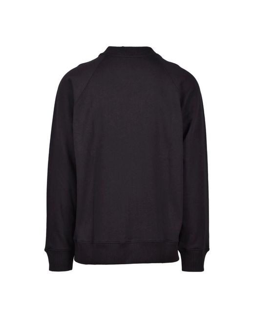 Versace Jeans Couture Baumwoll-Sweatshirt in Black für Herren
