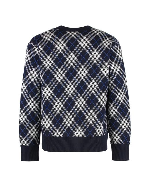 Burberry Blue Cardigans for men