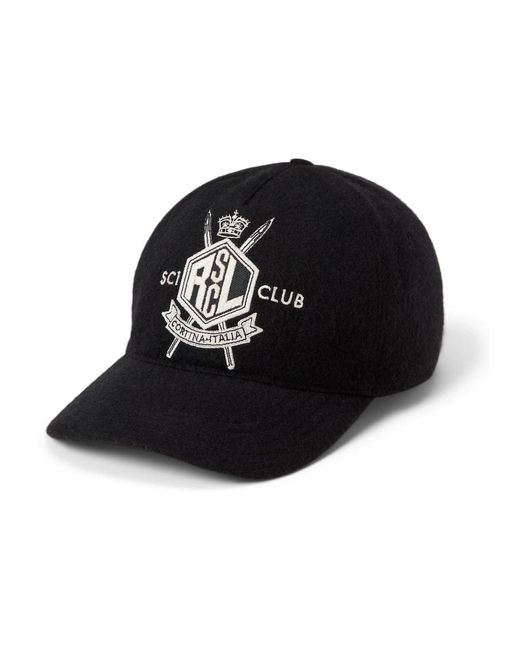 Ralph Lauren Cashmere Cap in Black für Herren