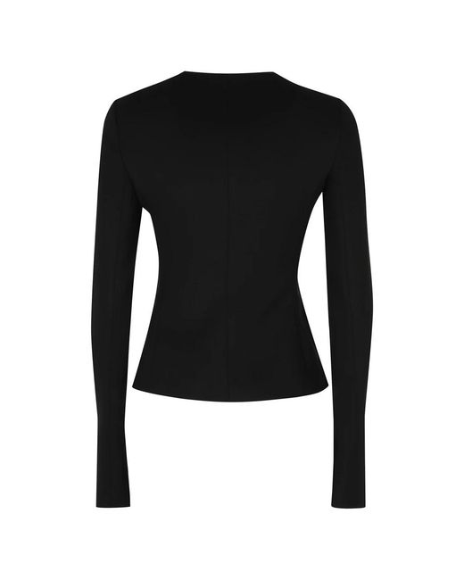 Dolce & Gabbana Wool Jacket in het Black