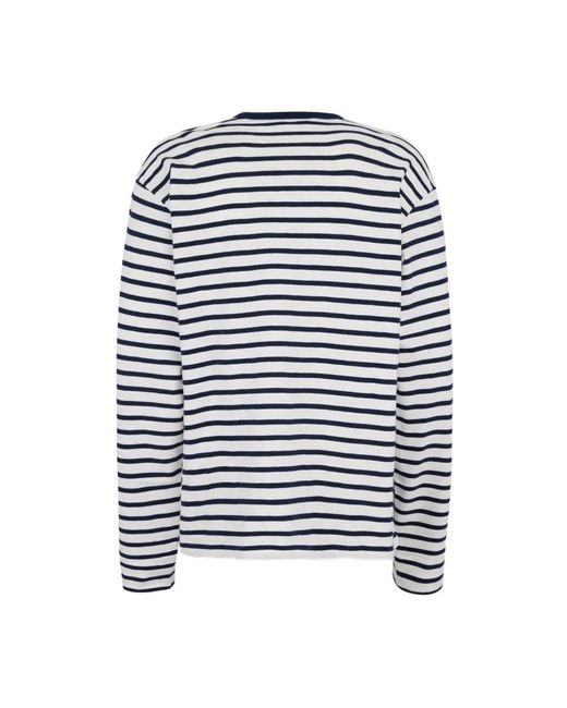 DSquared² Rebels Long Sleeve Crew Neck Top in het Blue voor heren