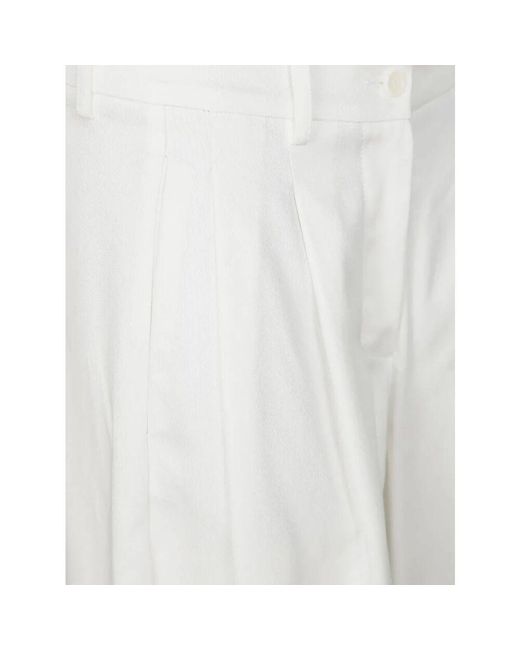 Wide Trousers Jejia de color White