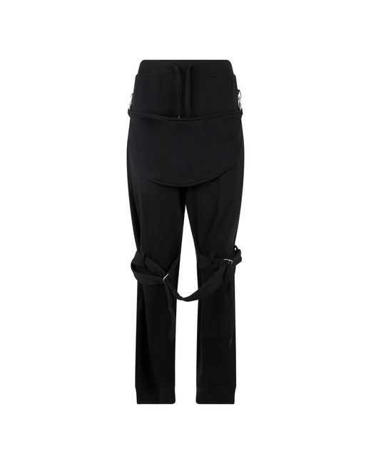Moschino Elegante Broek Met Hoge Taille in het Black voor heren
