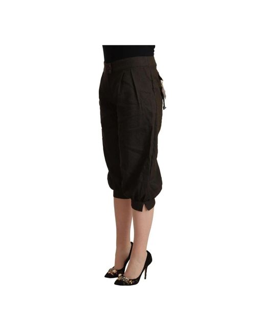 Trousers > cropped trousers Gianfranco Ferré en coloris Black