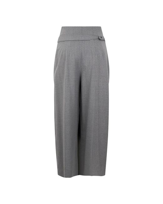 Alberta Ferretti Gray Maxi Skirts