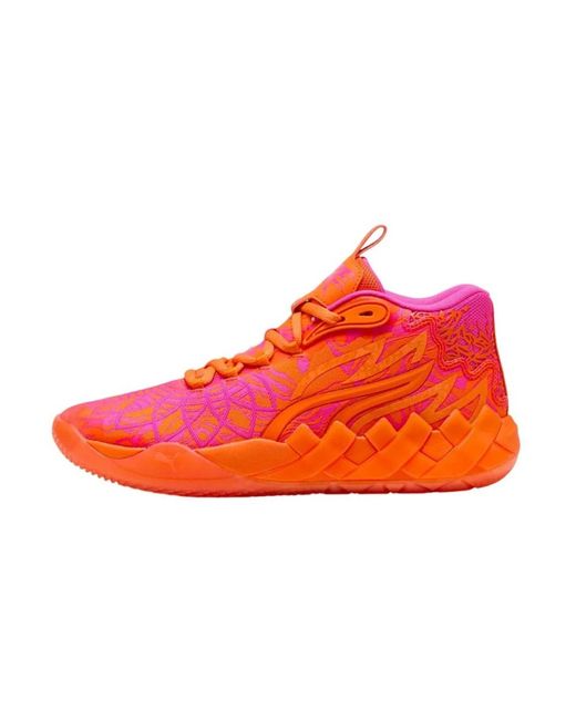 PUMA Red Mb.01234 Mash-Up Basketball Shoes Rickie/Ravish for men