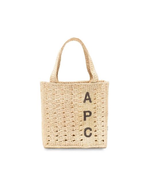 A.P.C. Natural Neutrals Tote Bags