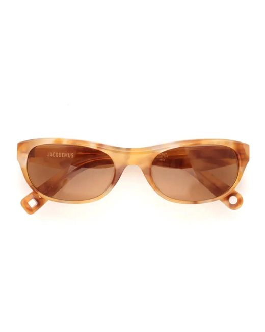 Sunglasses di Jacquemus in Brown