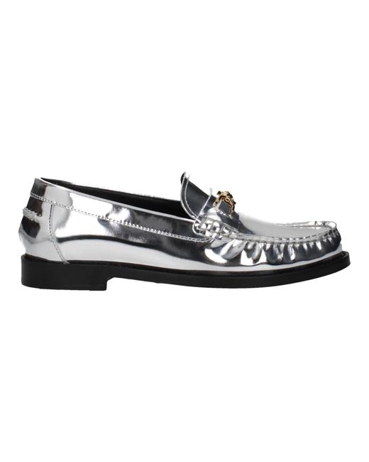 Loafers Versace en coloris Black