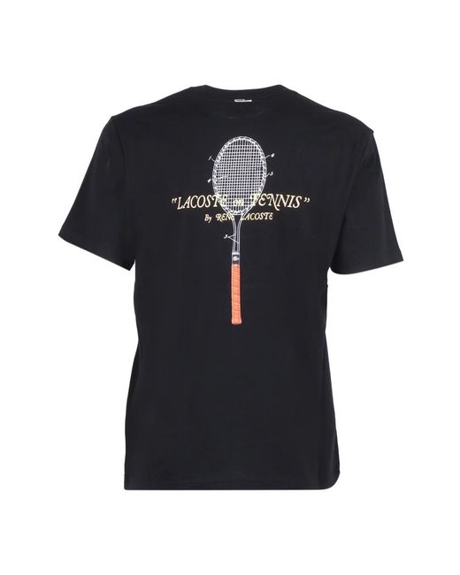 Lacoste Black T-Shirts for men