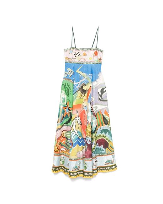 Midi Dresses ALÉMAIS de color Blue