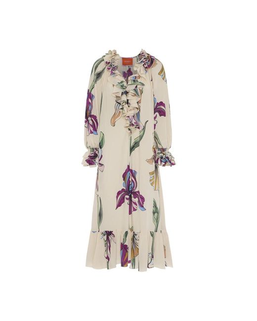Midi Dresses LaDoubleJ de color Natural