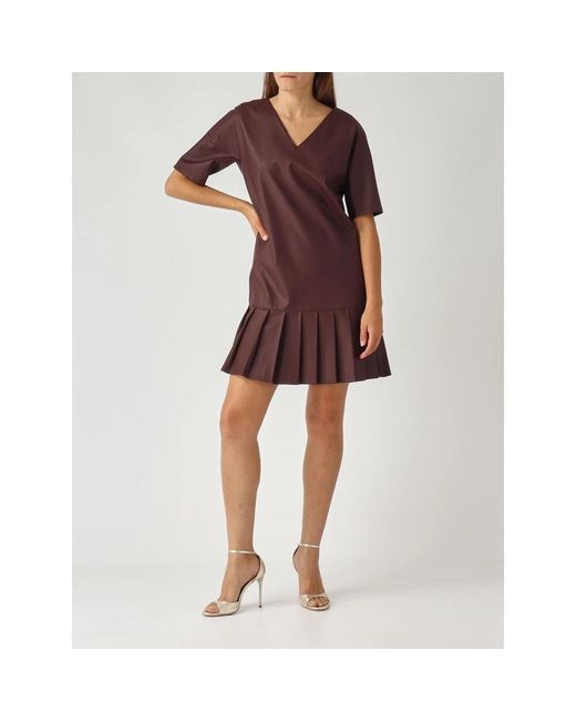 Max Mara Red Short Dresses