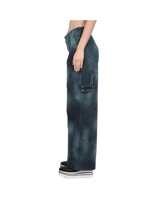 Stella McCartney Blue Wide Jeans