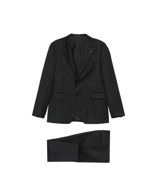 Single Breasted Suits Tagliatore de hombre de color Black