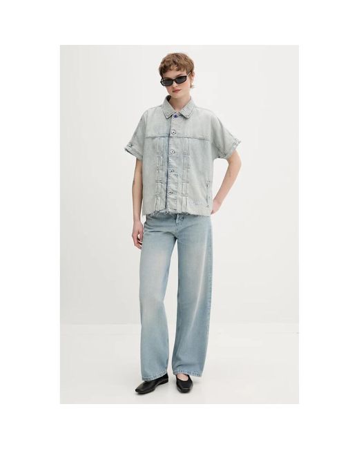 Karl Lagerfeld Denim Jacket in het Gray