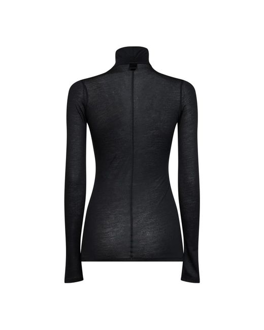 Turtlenecks Mugler de color Black