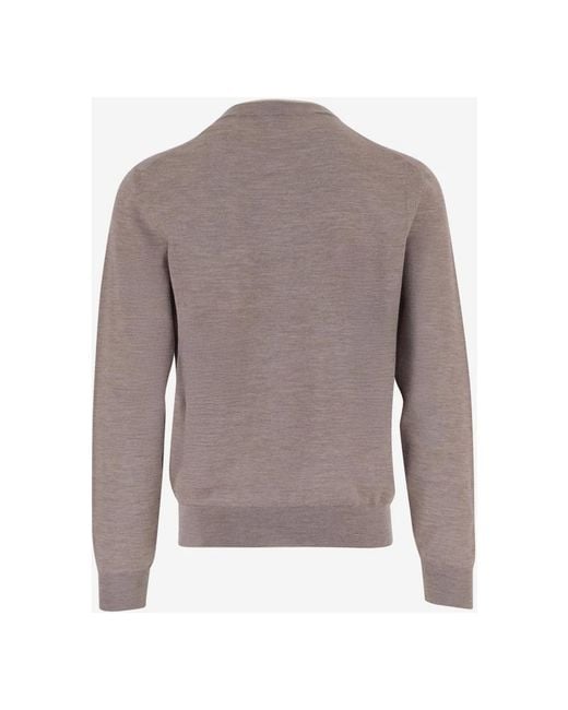 Jacob Cohen Gray Round-Neck Knitwear for men