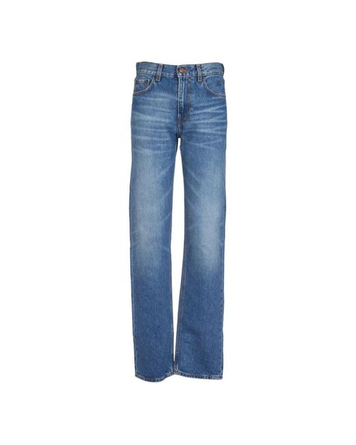 Haikure Blue Boot-Cut Jeans