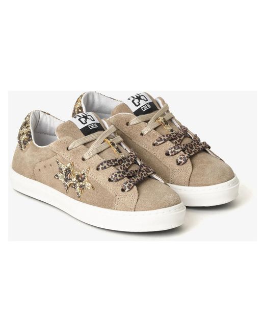 2 Star Natural Sneakers