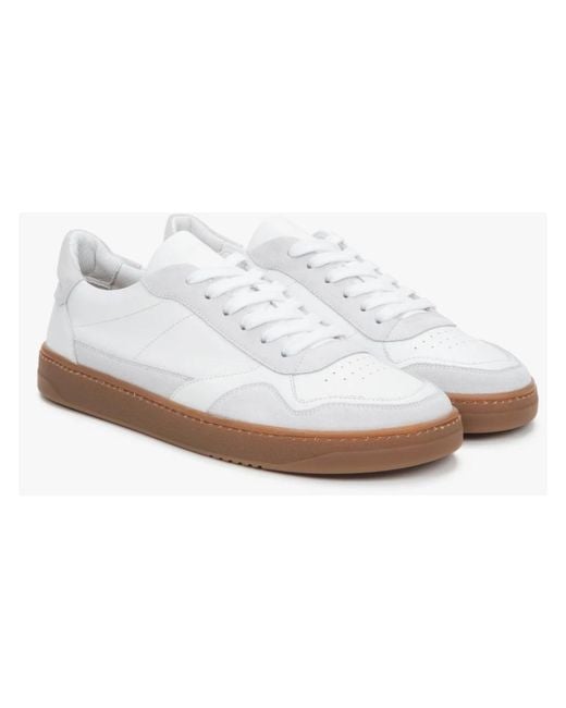 ESTRO White Sneakers for men