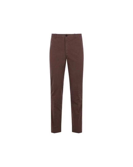 Chinos Incotex de hombre de color Brown