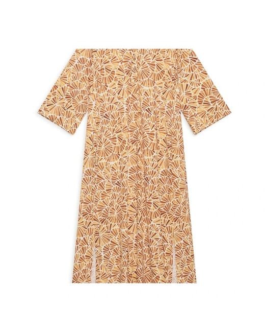 Maliparmi Metallic Midi Dresses