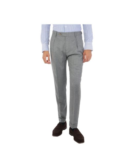 BERWICK  1707 Formele Herenbroek in het Gray voor heren