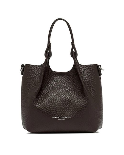 Gianni Chiarini Black Espresso Castoro Stilvolle Tasche