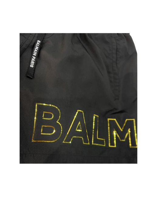 Balmain Beachwear in Black für Herren