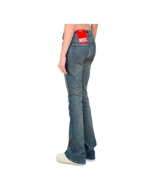 DIESEL Blue Bootcut jeans