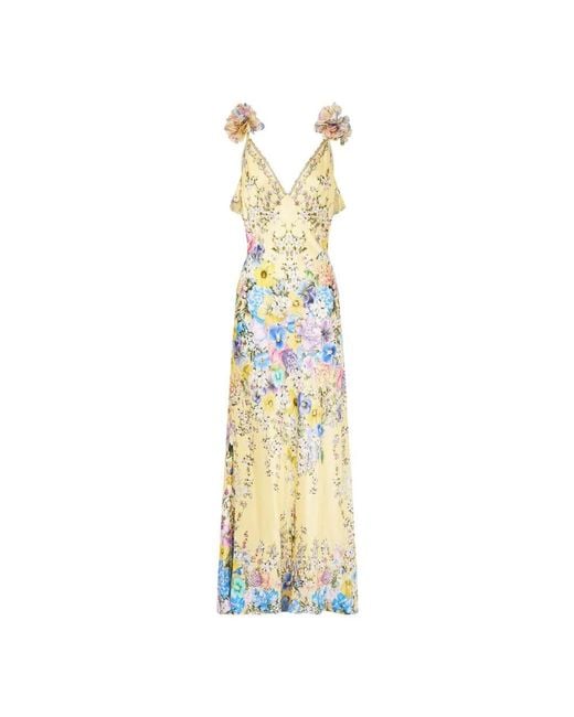 Camilla Metallic Maxi Dresses